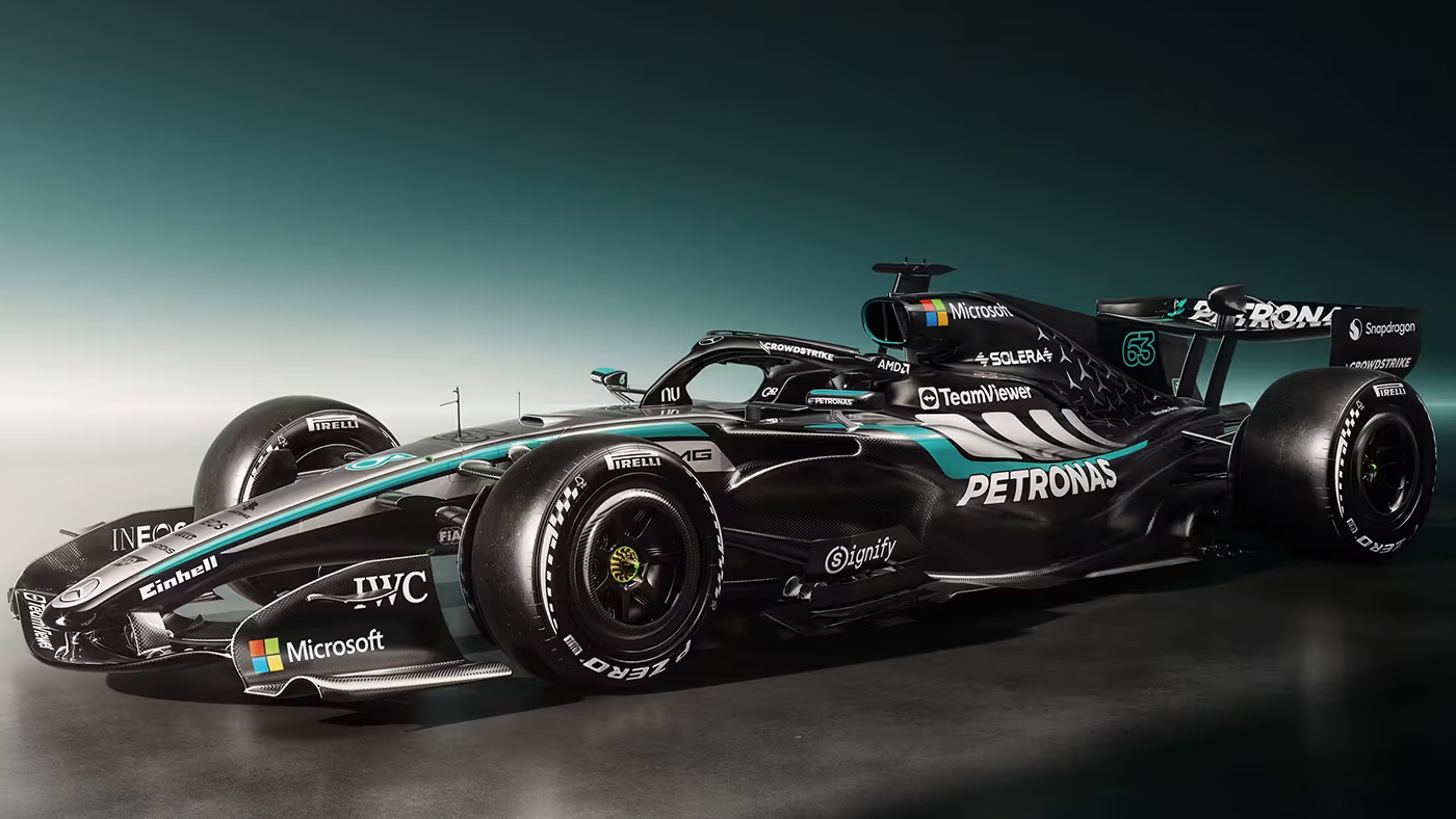 Mercedes W17 Pakai Livery Petronas di Sepang, F1 Kembali ke Malaysia