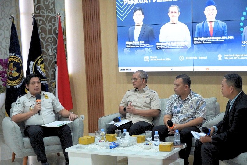 Imigrasi Kualanamu Lindungi PMI Sejak dari Tanah Air