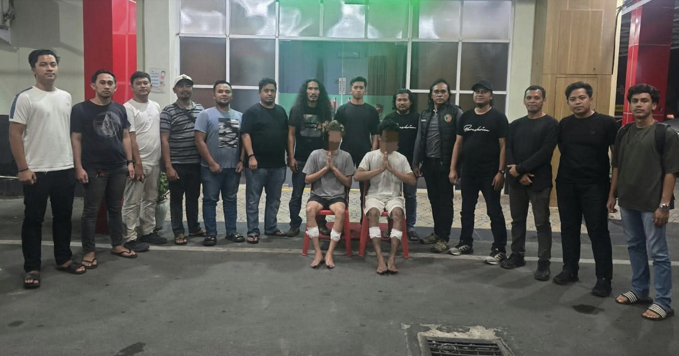 Polda Sumut Tangkap dan Tembak Kaki 2 Terduga Pelaku Pembunuhan Driver Taksi Online