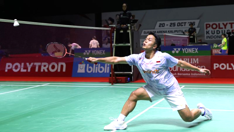 Anthony Ginting Lolos 16 Besar Indonesia Masters 2026