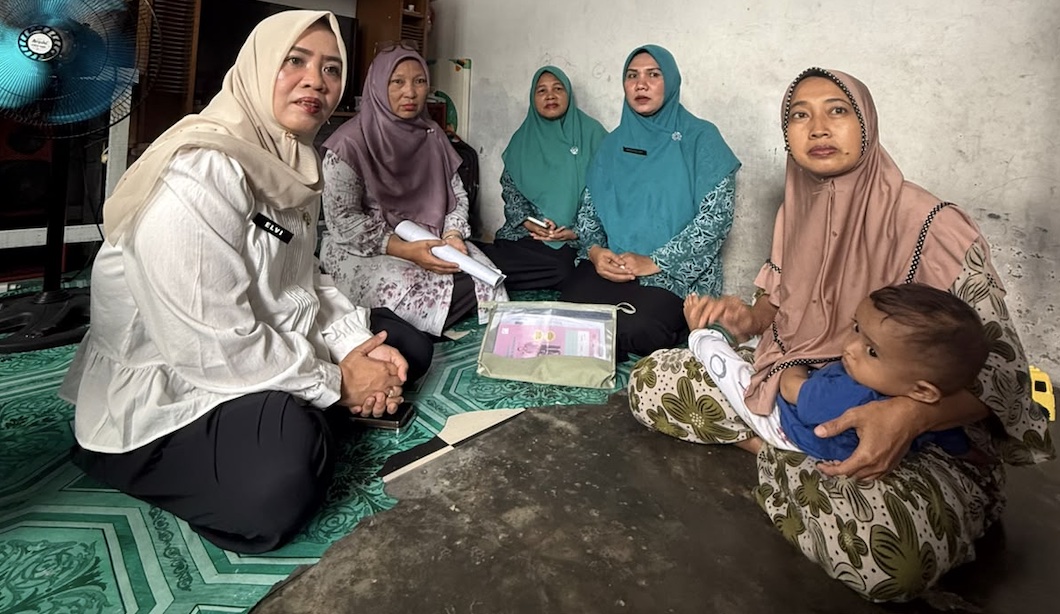 Pemko Medan Perkuat Pencegahan Stunting, TPK Pantau Langsung Baduta dan Ibu Hamil