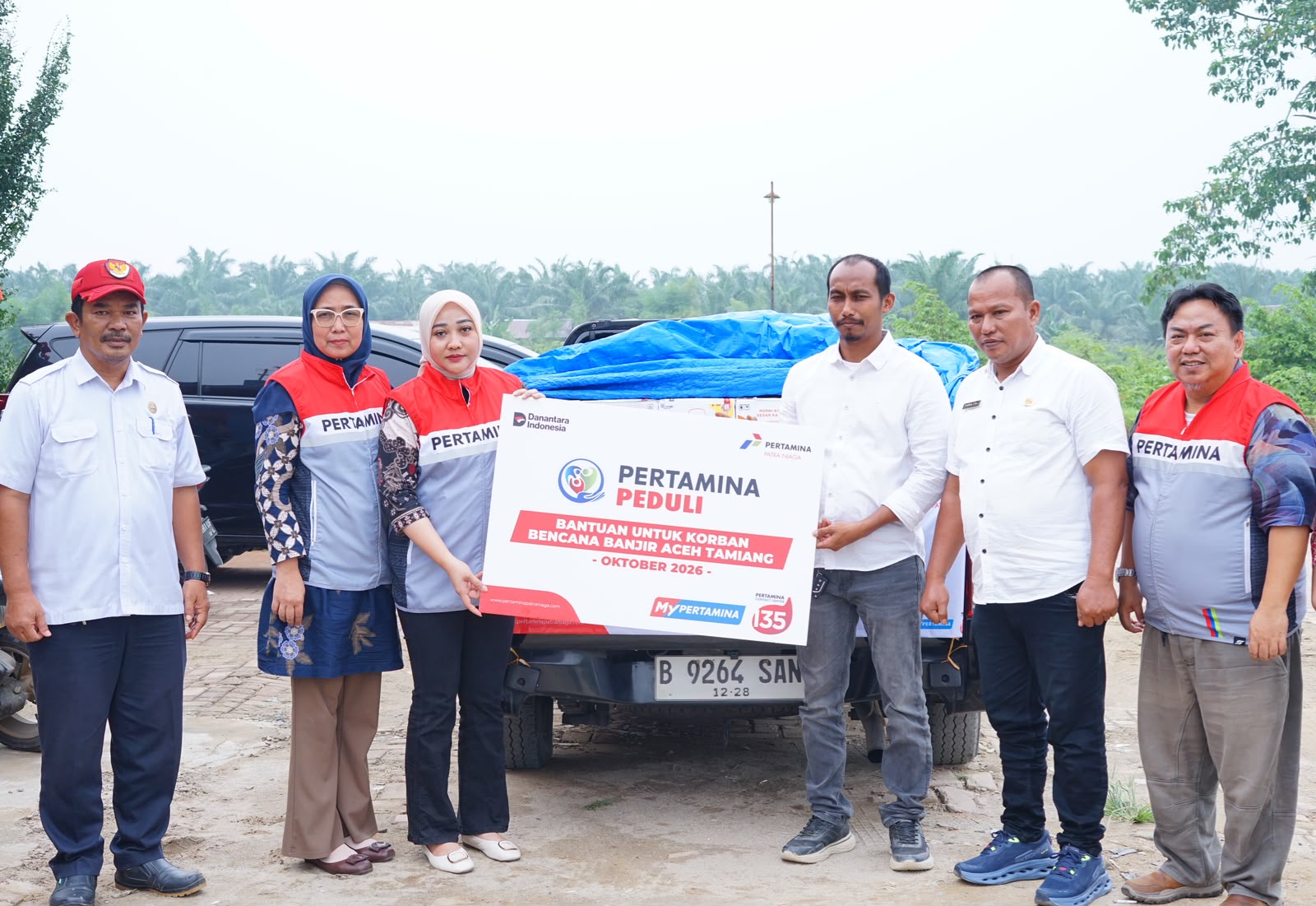Pertamina Patra Niaga Regional Sumbagut Salurkan Bantuan Masyarakat Terdampak Bencana Banjir di Aceh Tamiang