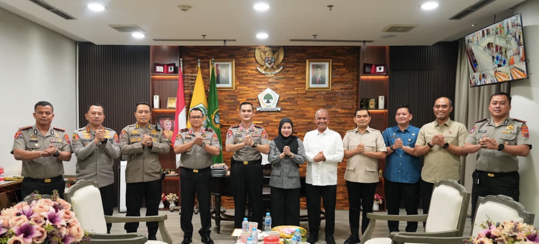 Kapolda Sumut Silaturahmi ke DPRD, Ajak Semua Elemen Perkuat Sinergi Jaga Kamtibmas