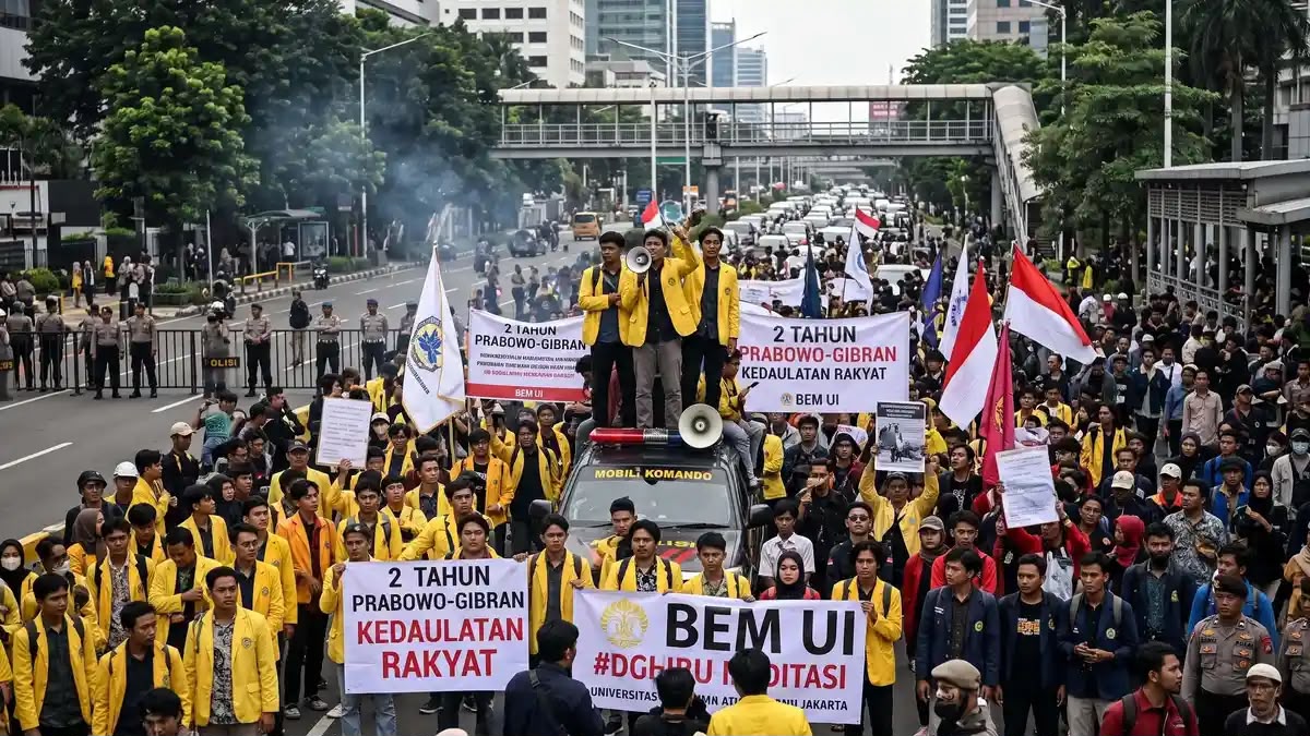 Demo 20 Oktober 2026, Ini Tuntutan Mahasiswa di Momentum Dua Tahun Pemerintahan Prabowo-Gibran