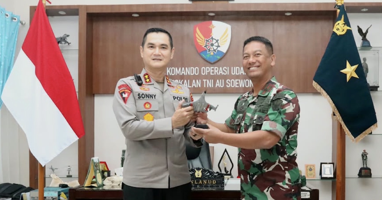 Jaga Sumut Tetap Kondusif, Kapolda Sumut Pererat Sinergi dengan TNI AU