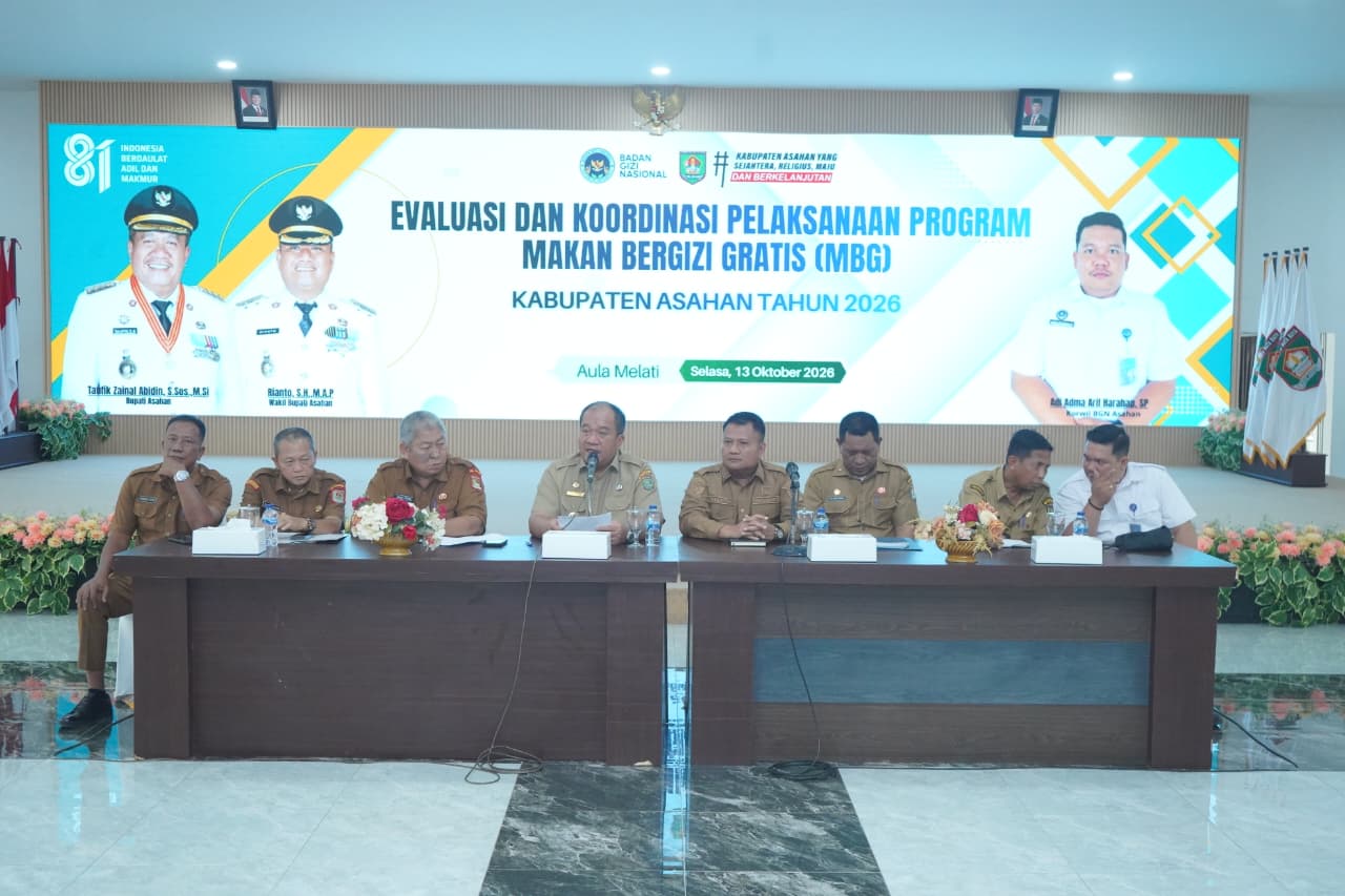 Bupati Asahan Ingatkan 81 SPPG Jalankan Pengawasan Ketat Pengelolaan Makanan