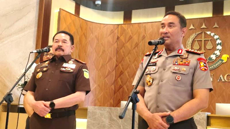 Kapolri Suyudi dan Jaksa Agung Perkuat Sinergi Penegakan Hukum