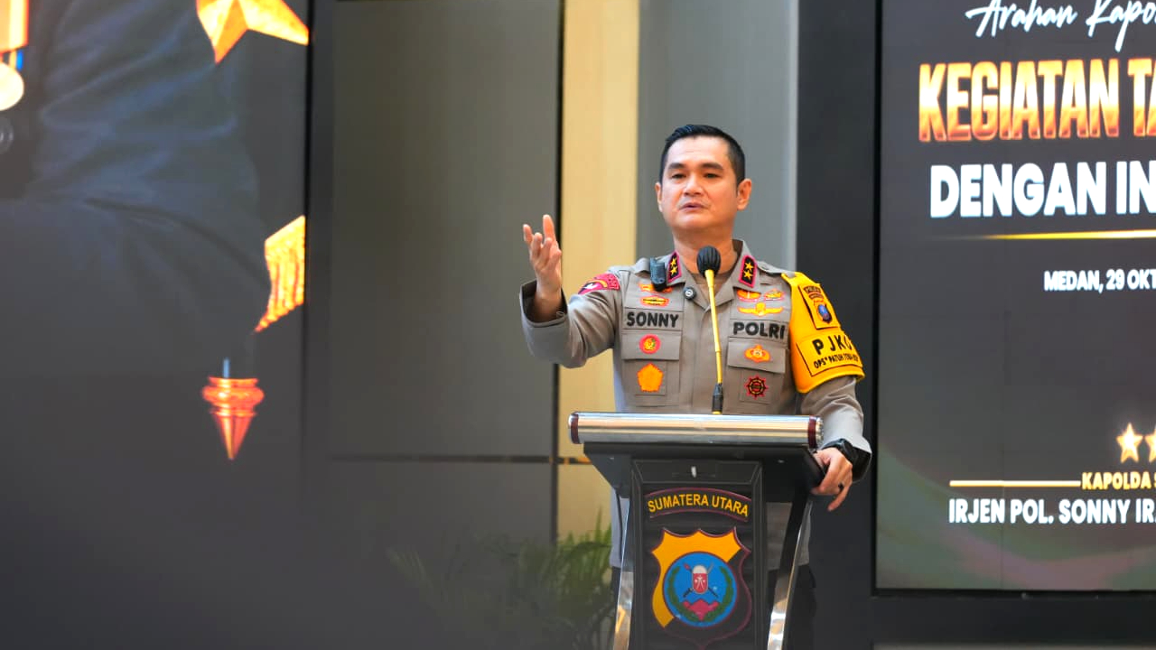 Kapolda Sumut Sonny Irawan Tetapkan 4 Program Prioritas, Warga Bisa Mengadu Lewat Hotline