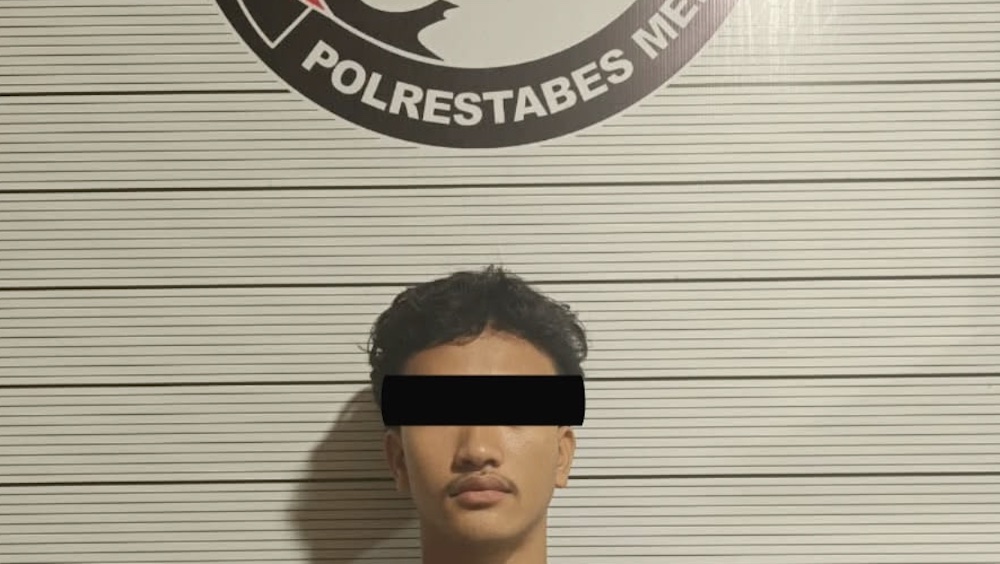 Polrestabes Medan Ringkus 2 Pentolan Geng Motor, 8 Butir Ekstasi Disita