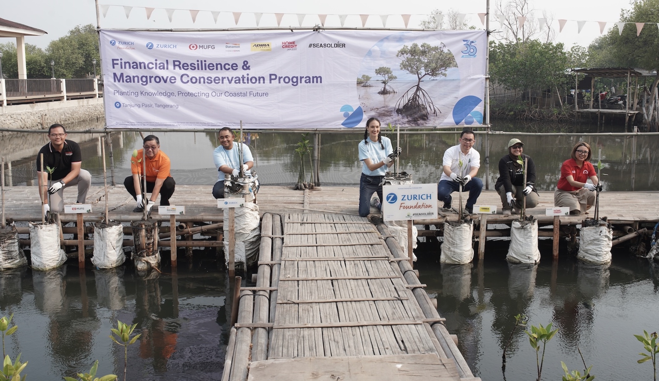 Tanam 1.000 Mangrove hingga Perkuat Literasi Keuangan, Zurich Hadirkan Aksi &ldquo;Sayang Bumiku&rdquo;
