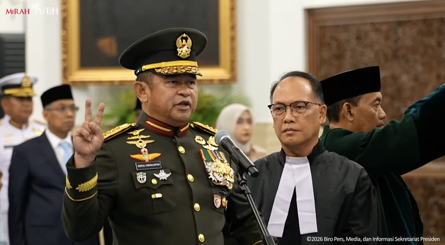 Menantu Luhut, Maruli Simanjuntak Dilantik Prabowo Jabat Wakil Panglima TNI