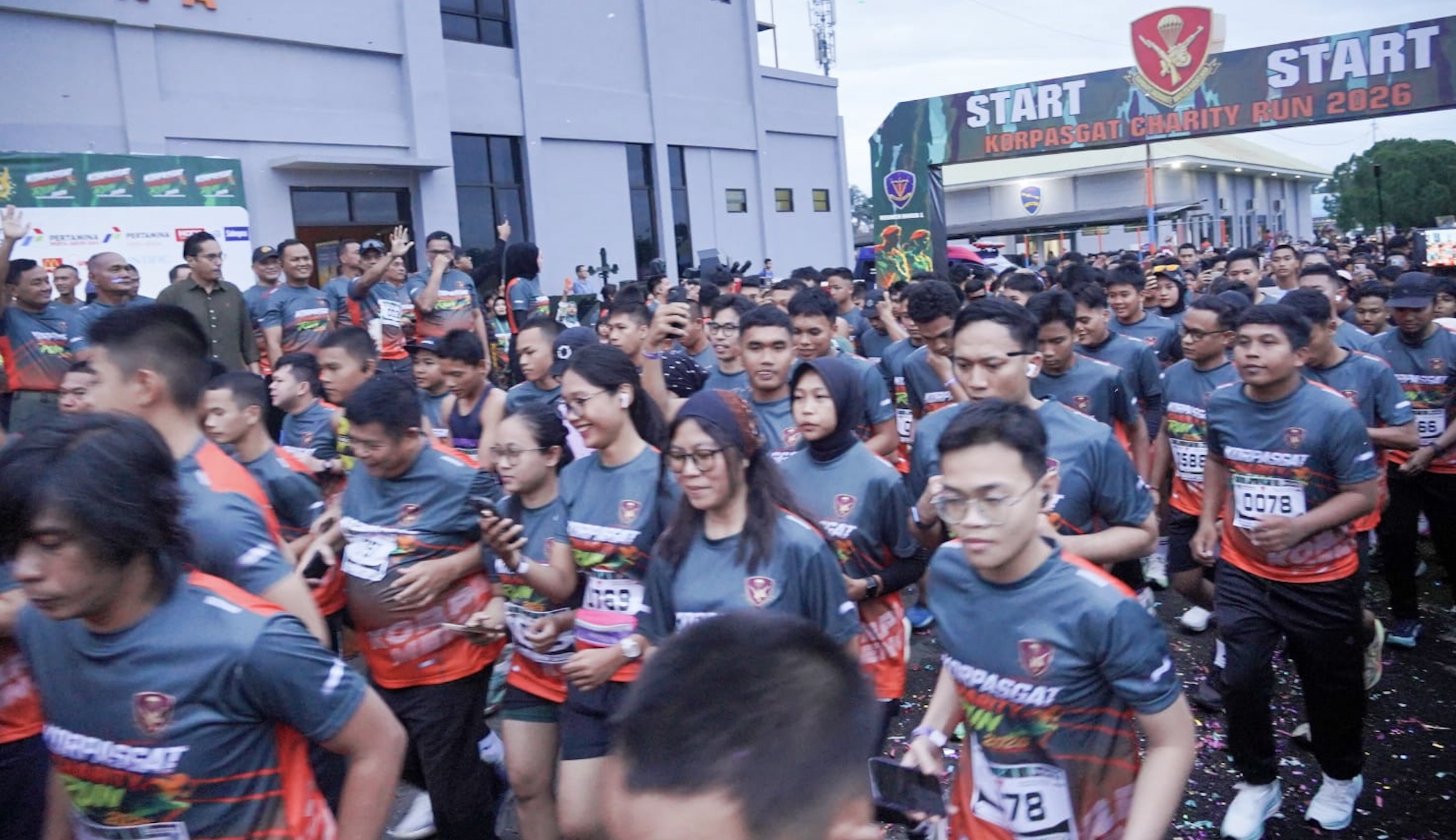 Ribuan Peserta Ramaikan Korpasgat Charity Run 2026, Olahraga Jadi Gerakan Kepedulian
