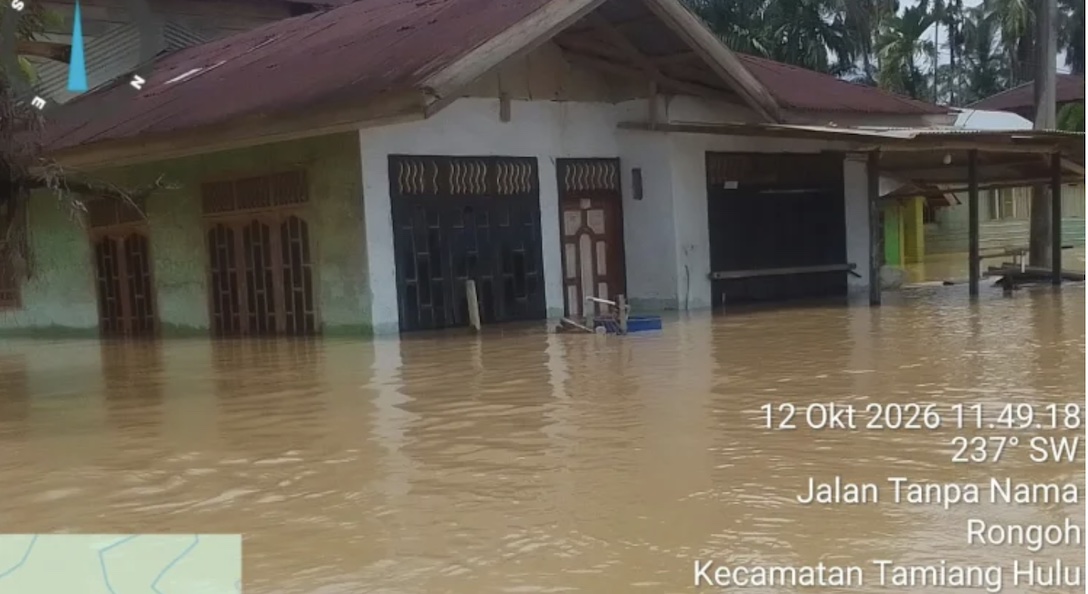 Banjir Kembali Rendam 9 Kecamatan di Aceh Tamiang, 365 Warga Mengungsi