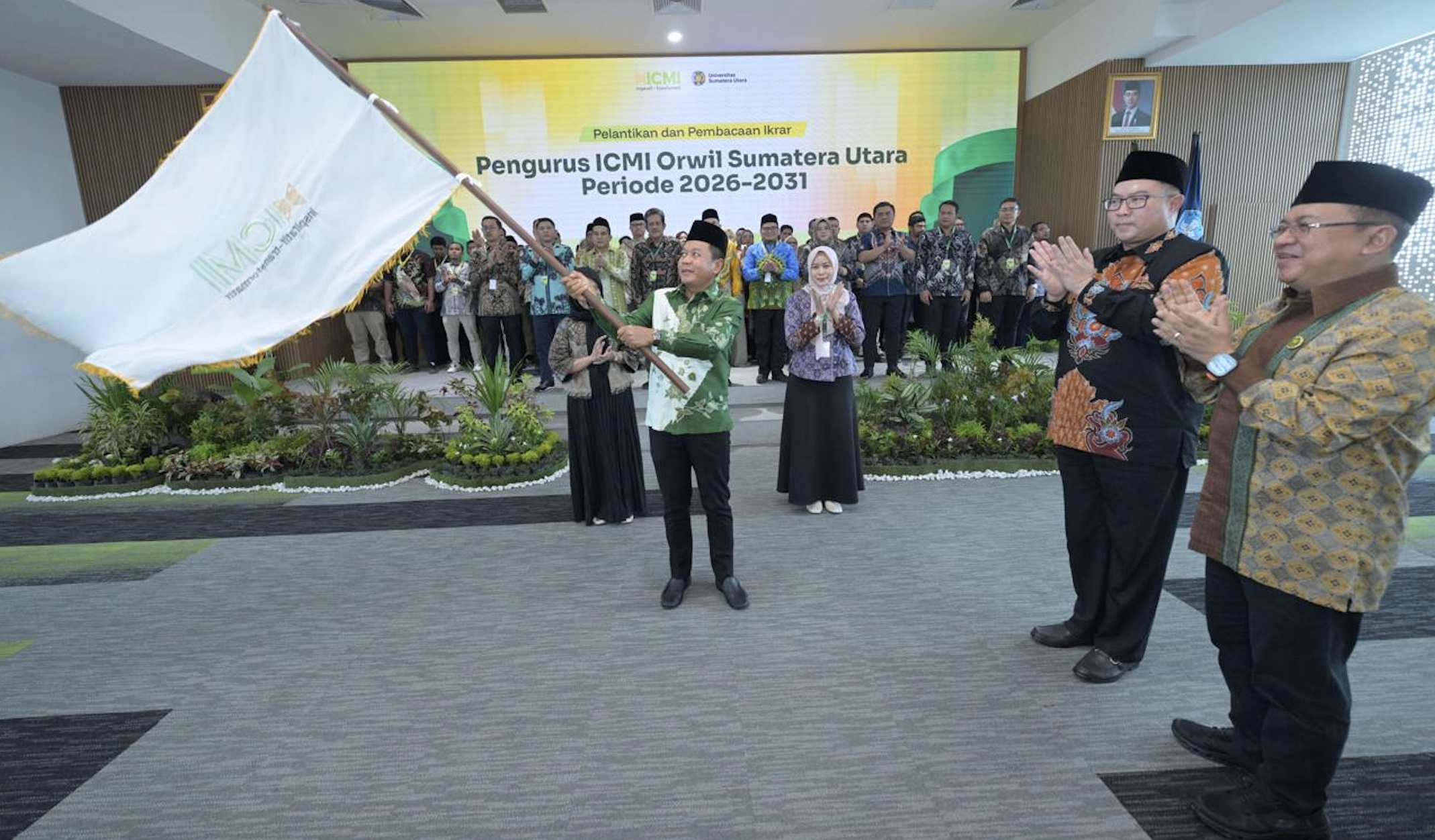 Prof. Muryanto Amin Pimpin ICMI Sumut, Perkuat Kontribusi Cendekiawan untuk Umat