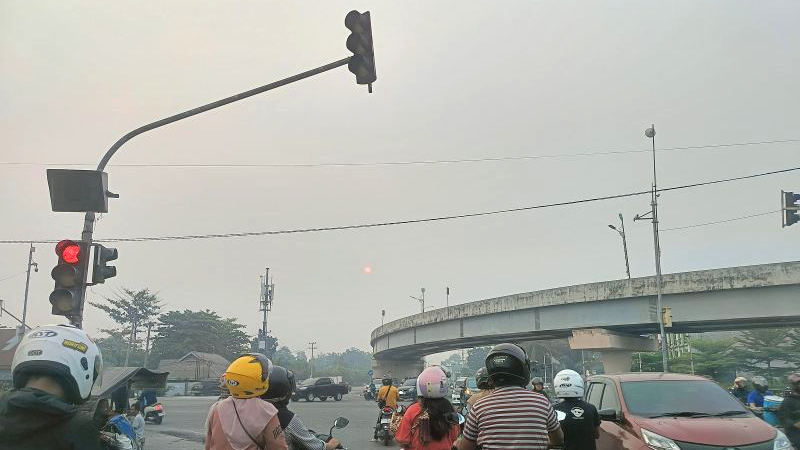 Hotspot Sumatera Melonjak Jadi 4.845, Kabut Asap Riau Masuk Kategori Sangat Tidak Sehat
