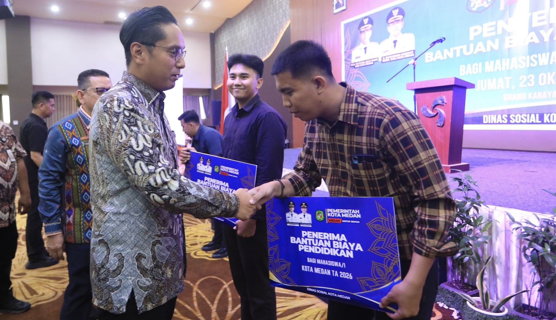 214 Mahasiswa Medan Dapat Bantuan Pendidikan Hingga Rp6 Juta per Semester