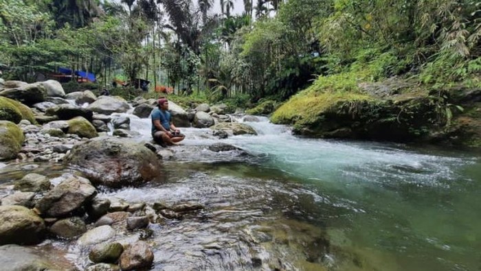 Tersembunyi di Kutalimbaru, Sikabung-Kabung Tawarkan Pemandian Sungai dengan Suasana Asri