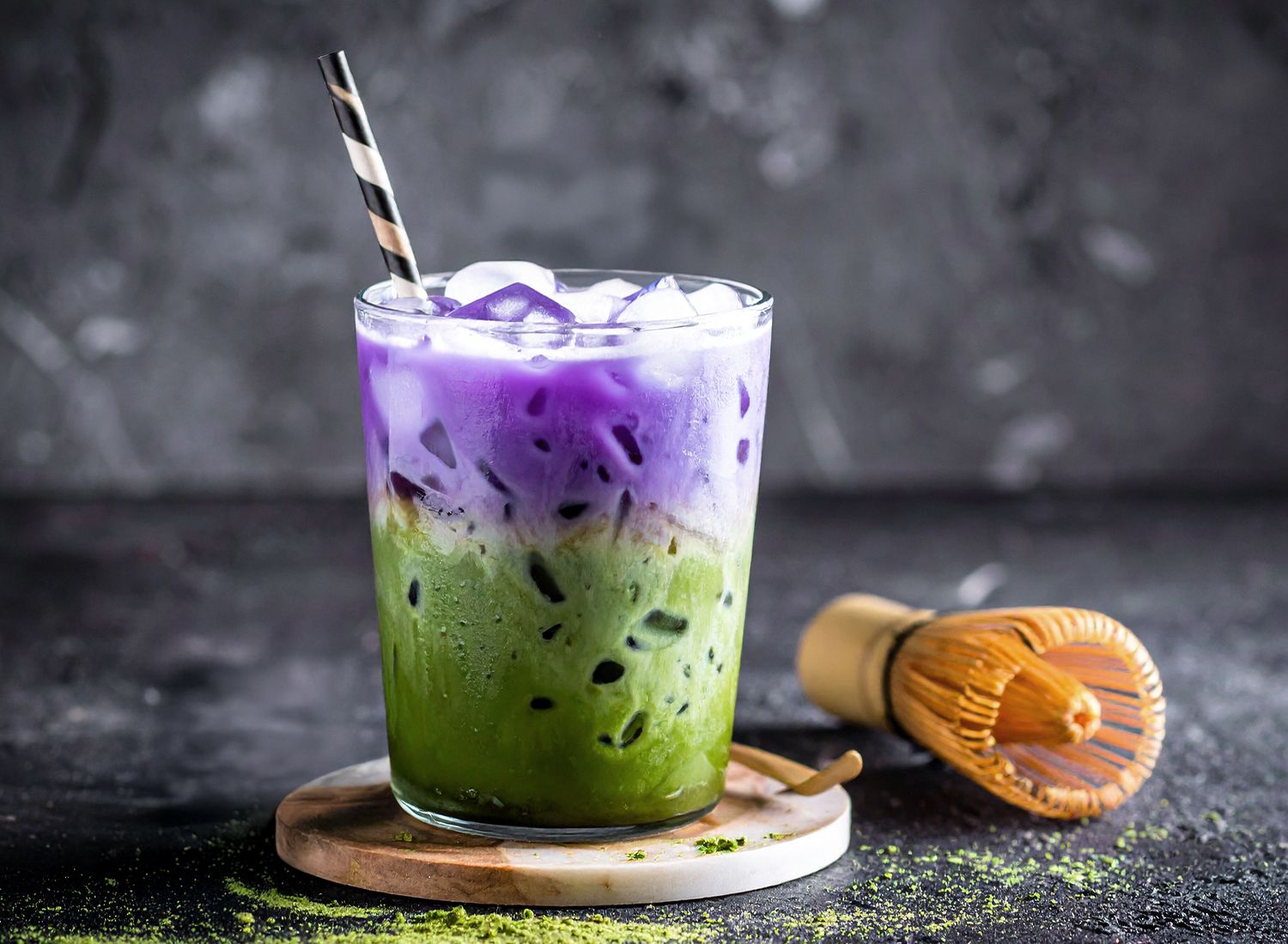 Ube Matcha Mendadak Viral, Ini Alasan Minuman Ungu-Hijau Bikin Penasaran