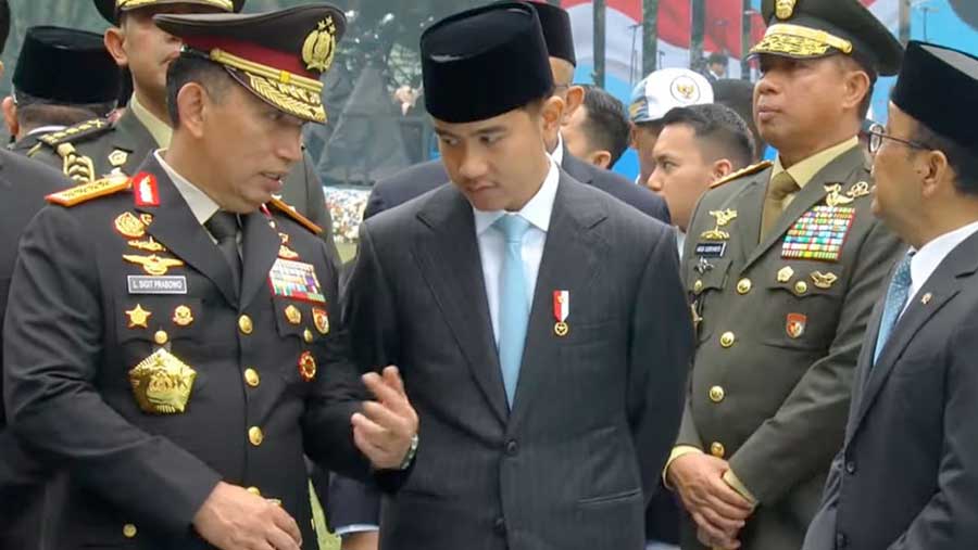 Kala Listyo Sigit Prabowo dengan Gibran Sebelum Dicopot