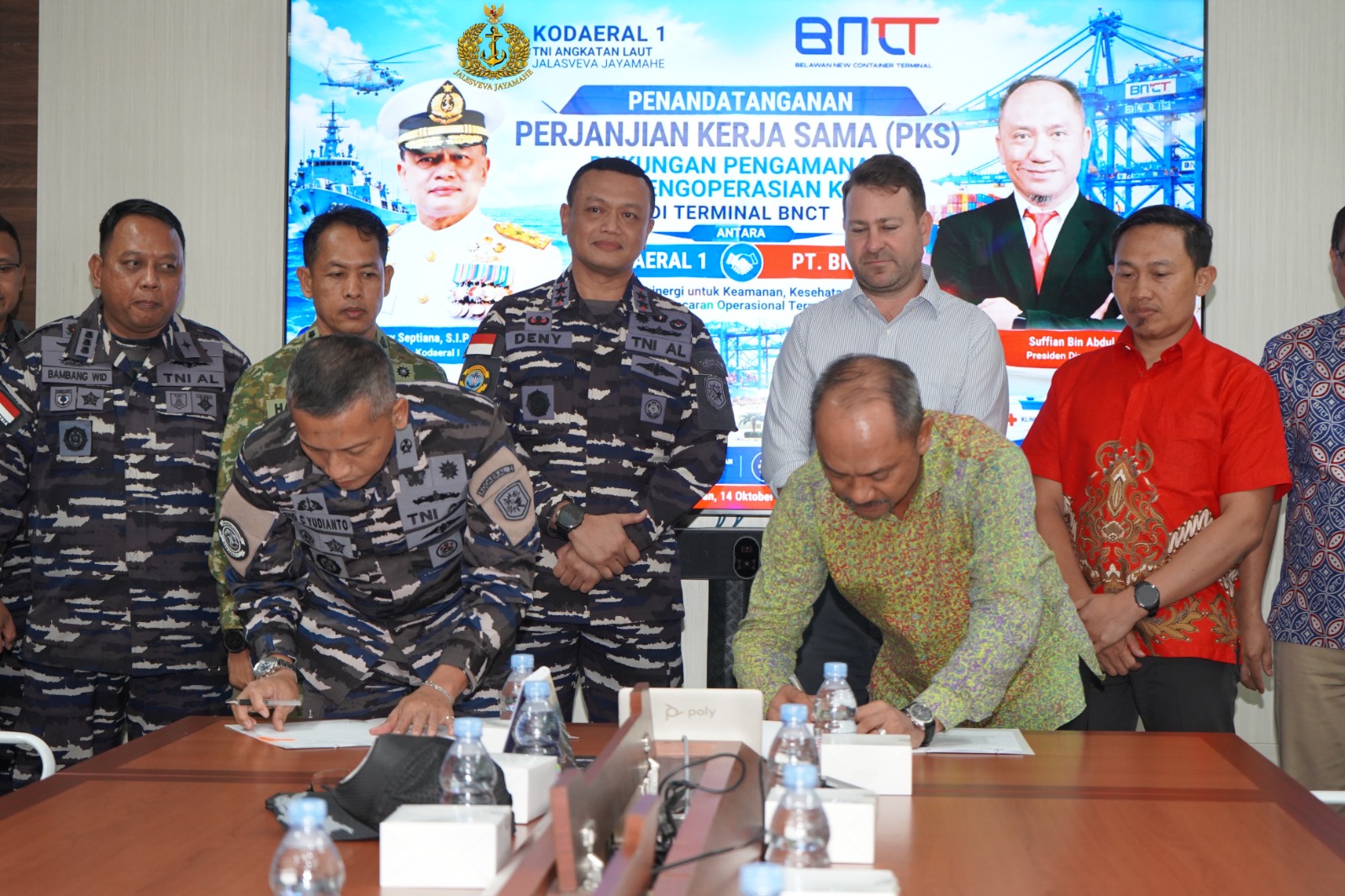 Langkah Strategis di Jantung Maritim, Kodaeral I dan BNCT Satukan Kekuatan untuk Keamanan Pelabuhan