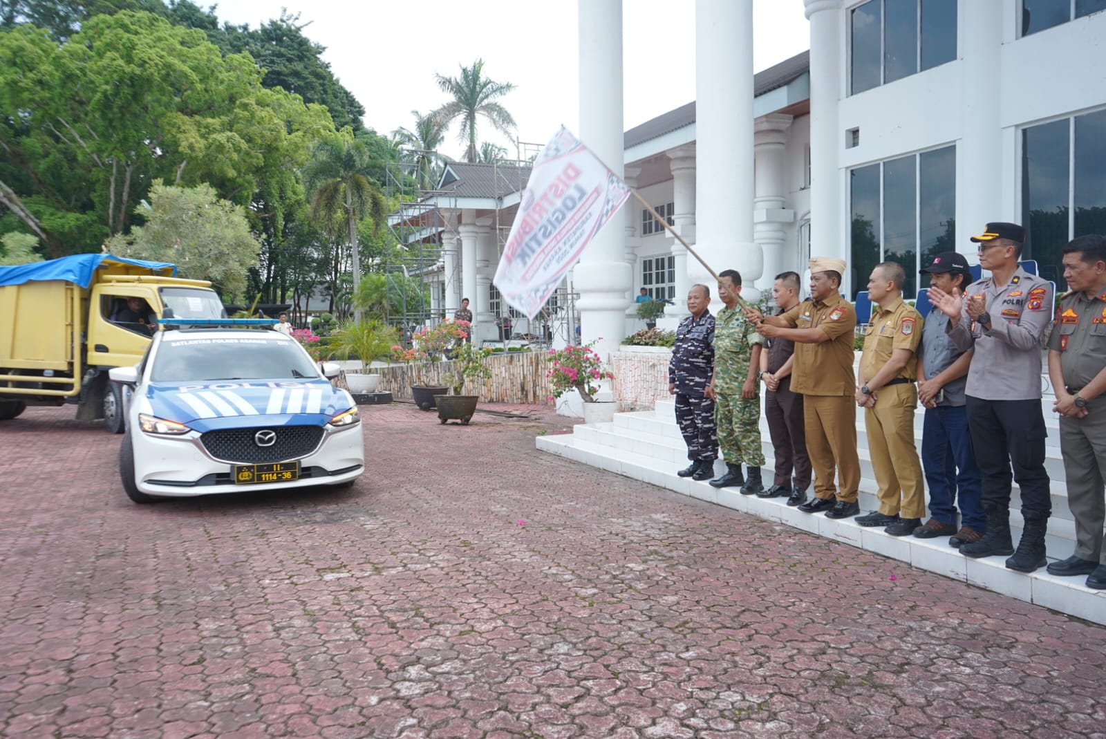Logistik Pilkades Serentak 2026 Kabupaten Asahan Didistribusikan