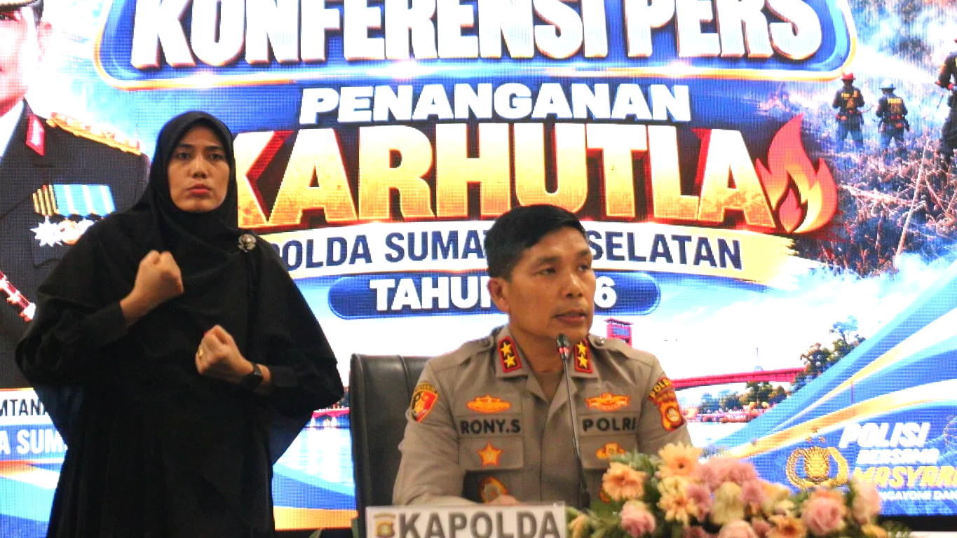 Polda Sumsel Segel 620 Hektare Lahan Diduga Terbakar, 17 Kasus Korporasi Diusut