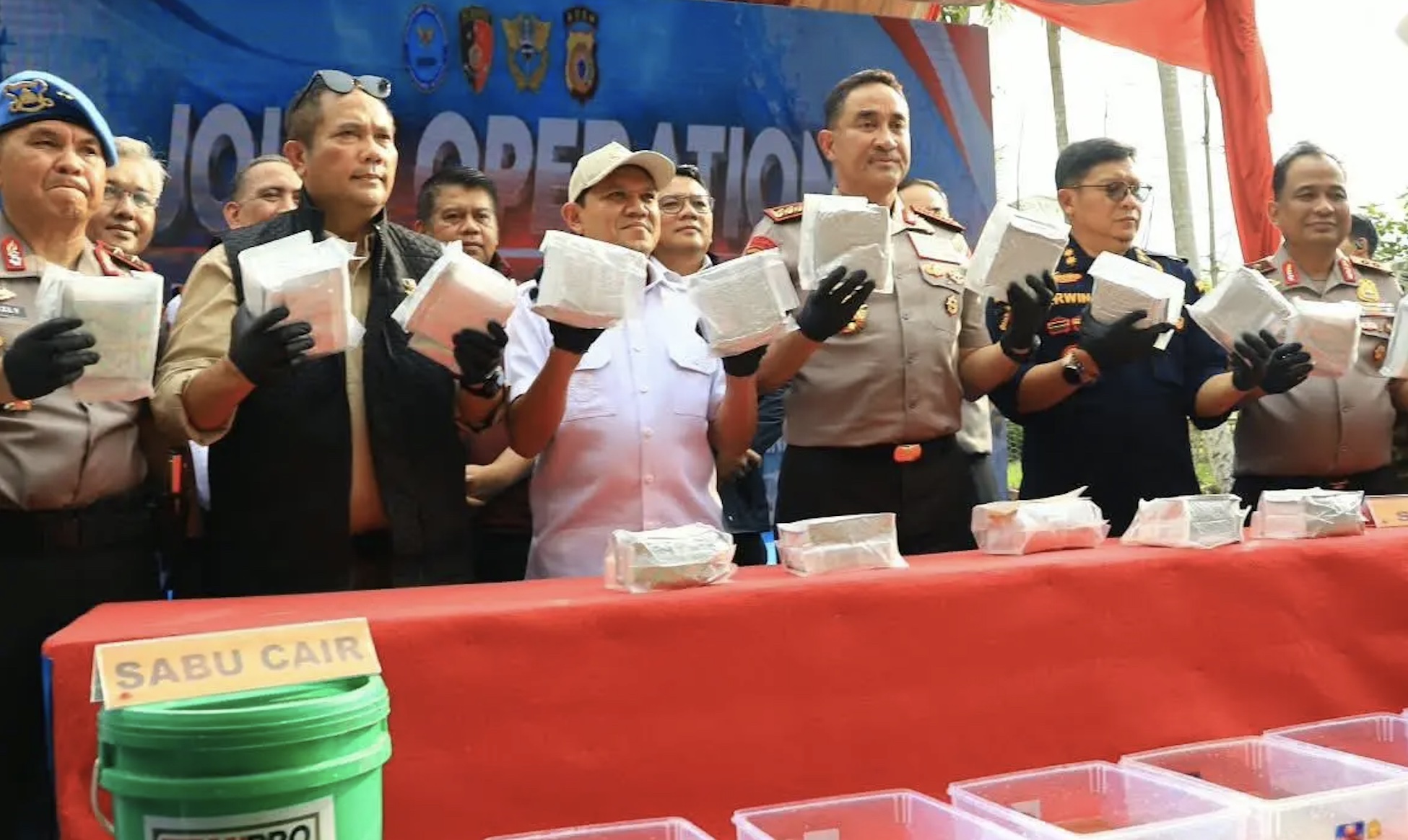 Kapolri Sebut Laboratorium 1,2 Ton Sabu di Aceh Dikendalikan Jaringan Berpengalaman