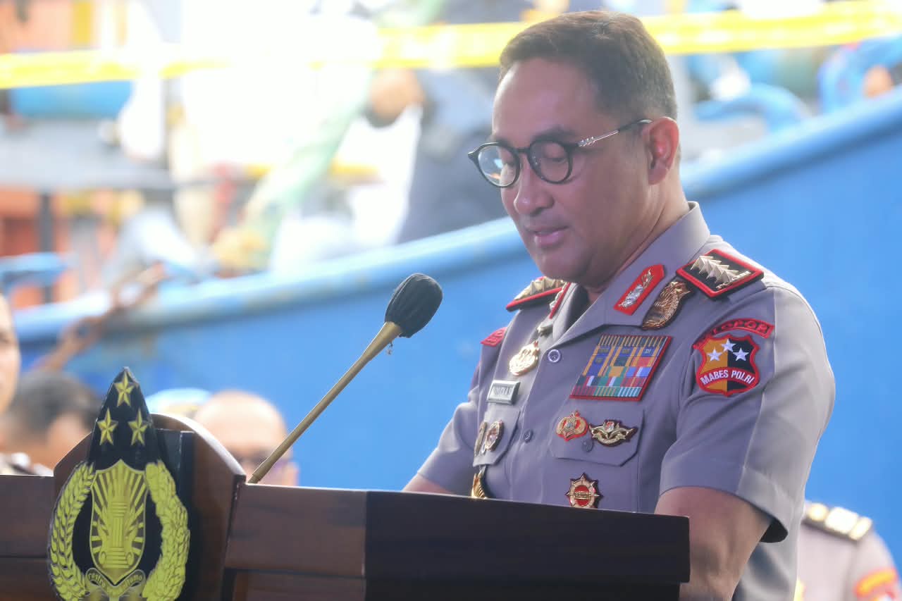 Kapolri Ungkap Kapal Bawa 1 Ton Ketamin Terdaftar Milik Perusahaan Malaysia