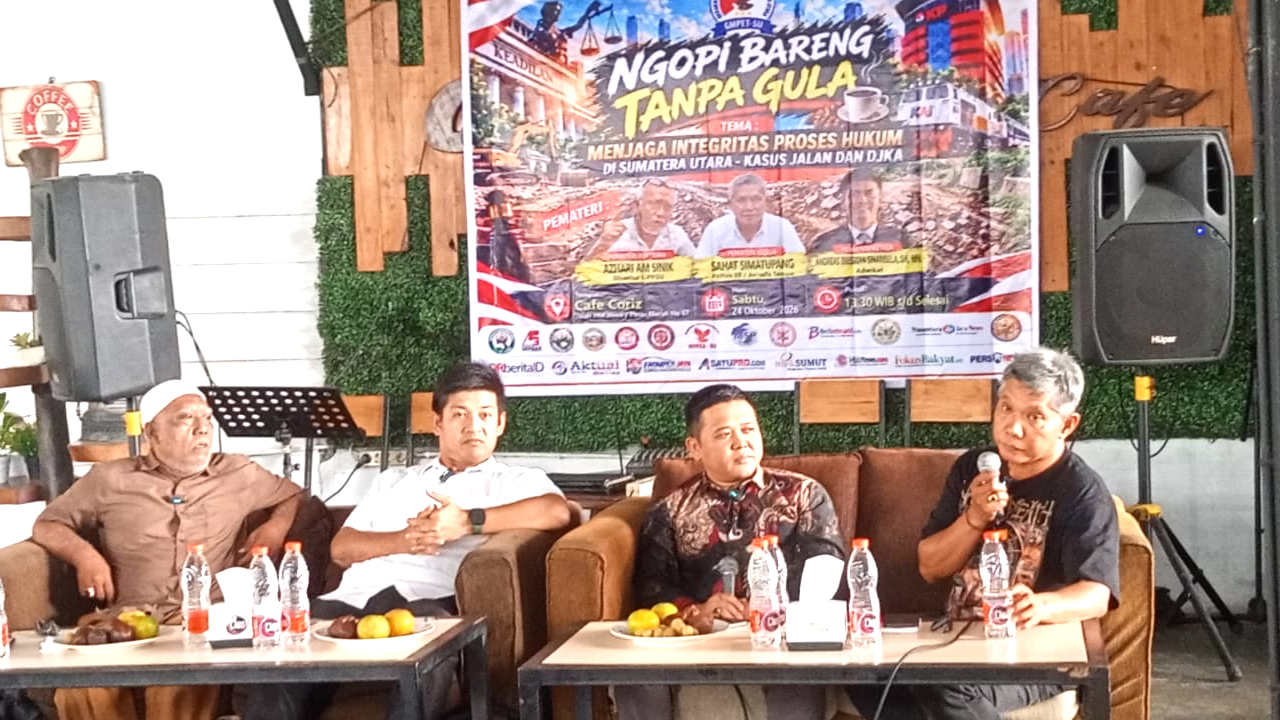GMPET-SU Desak KPK Terbitkan Sprindik Baru Kasus Korupsi Jalan Sumut dan DJKA
