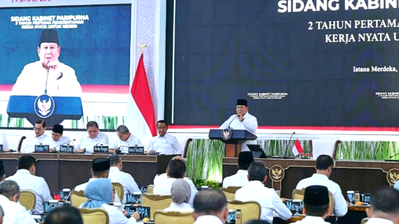 Prabowo Sebut Swasembada Pangan Jadi Benteng Indonesia Hadapi Krisis Global