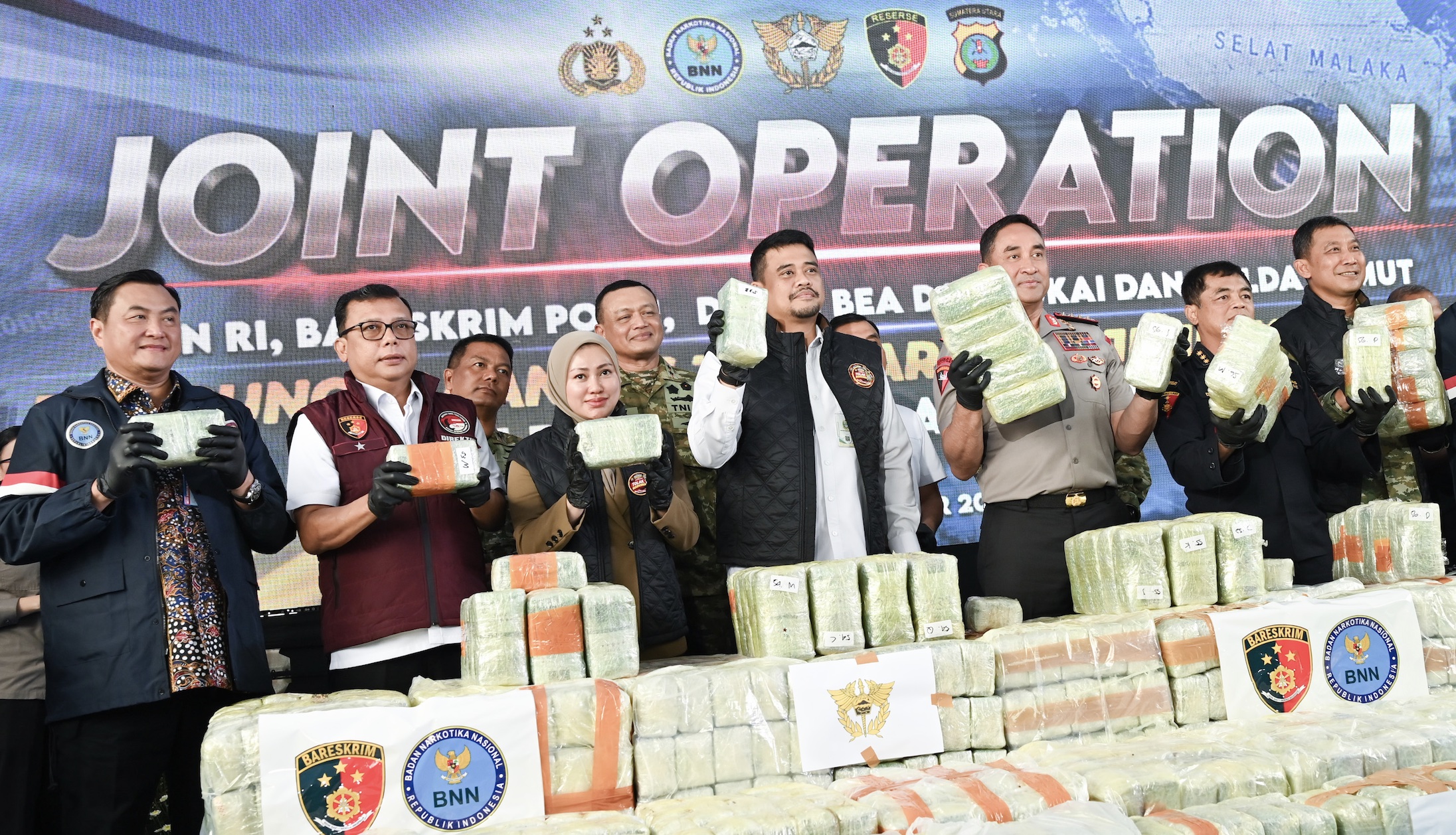 Bobby Nasution Apresiasi Pengungkapan 1,16 Ton Ketamin, Minta Jaringan Narkotika di Sumut Diputus